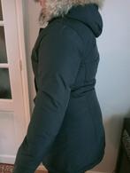 Woolrich Winterjas met bontkraag - Maat M, Maat 38/40 (M), Zwart, Ophalen of Verzenden, Zo goed als nieuw