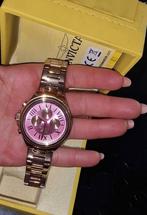 Invicta Rosé Gouden Horloge, Staal, Staal, Polshorloge, Ophalen of Verzenden