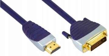 Bandrige High defenition HDMI – DVI-D kabel beschikbaar voor biedingen