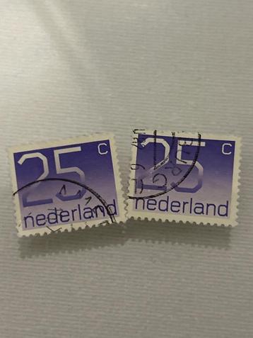 2 postzegels nederland  beschikbaar voor biedingen