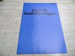 Folder Volkswagen bedrijfswagen, VW Transporter 1972, Volkswagen, Ophalen of Verzenden, Zo goed als nieuw, Volkswagen