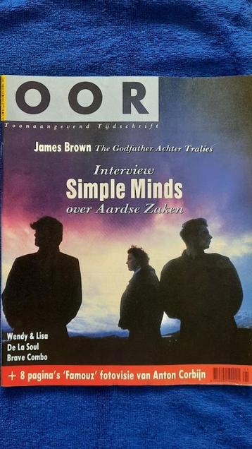 OOR 8-1989 Simple Minds James Brown Anton Corbijn Wendy & Li beschikbaar voor biedingen