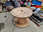 Houten Kabelhaspel Tafel, Ophalen, Gebruikt, 50 tot 100 cm, Rond