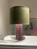 Unieke Bobbel Vaaslampje, Ophalen of Verzenden, Gebruikt, Glas, Minder dan 50 cm