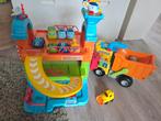 VTech Toet Toet Auto's Super Kiepwagen en autogarage van Tea, Kinderen en Baby's, Speelgoed | Vtech, Ophalen of Verzenden, Zo goed als nieuw