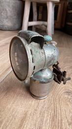 Antieke Haeckel fietslamp carbid, Antiek en Kunst, Ophalen of Verzenden