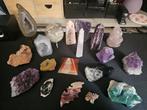 Verzameling mineralen edelstenen diverse, Verzamelen, Mineralen en Fossielen, Ophalen of Verzenden
