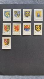 Lucifermerken Wapenschilden Nederland, Attema, 9 stuks, Verzenden, Gebruikt, Luciferdoosjes of -merken