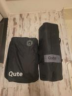 Qute campingbedje +qute matras + onderhoes, Ophalen, Gebruikt, Reisbedje