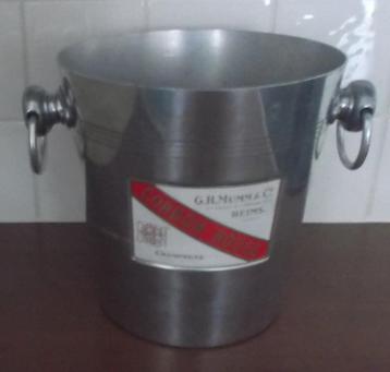 Champagnekoeler G.H.Mumm & Co Cordon Rouge Brut (jaren 70) beschikbaar voor biedingen