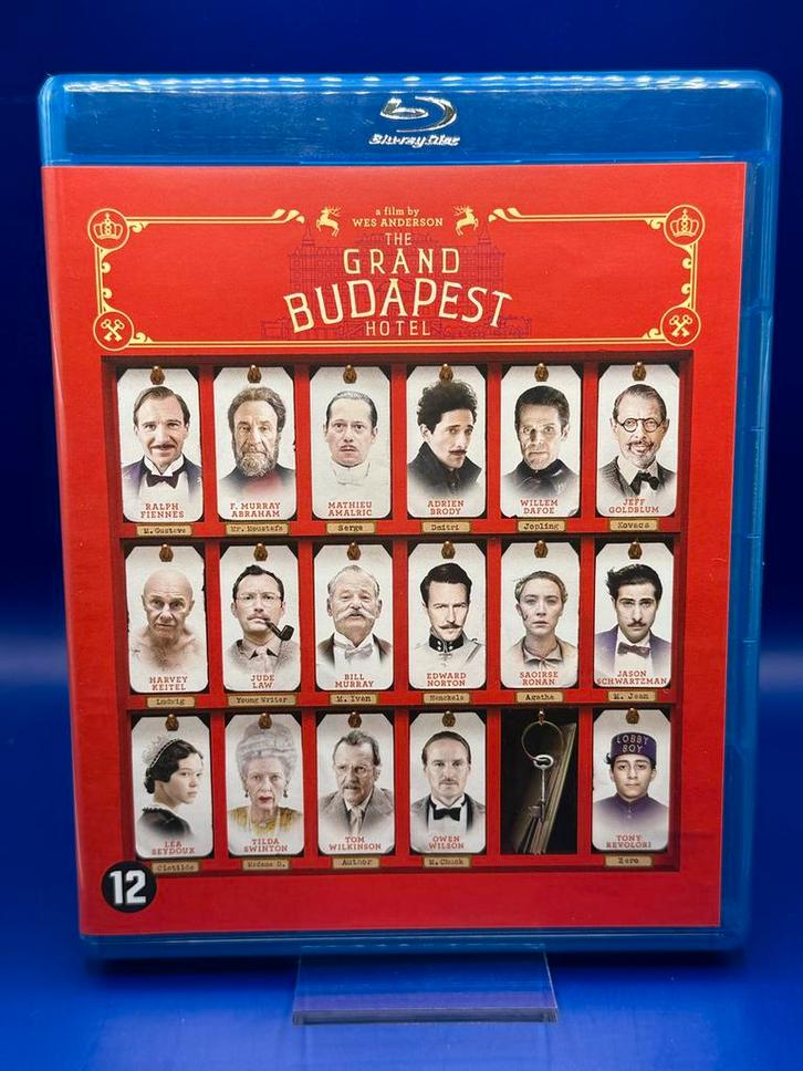 012. The Grand Budapest Hotel - Blu-ray NL versie, Cd's en Dvd's, Blu-ray, Zo goed als nieuw, Avontuur, Verzenden