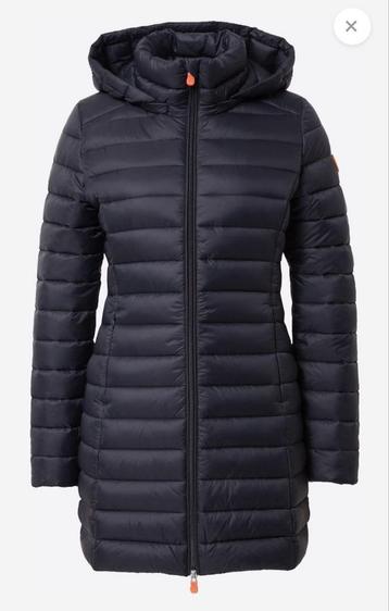 Z.g.a.n. tussenjas parka dames blauw Save the Duck mt 34/xs 