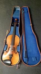Boheemse viool c.a. 1910, Muziek en Instrumenten, Strijkinstrumenten | Violen en Altviolen, 4/4-viool, Zo goed als nieuw, Met koffer