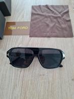 Tom ford, Sieraden, Tassen en Uiterlijk, Zonnebrillen en Brillen | Heren, Overige merken, Zonnebril, Zwart, Ophalen of Verzenden