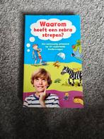 Waarom heeft een zebra strepen? Kinderboek, Ophalen of Verzenden, Zo goed als nieuw, Onbekend, Non-fictie