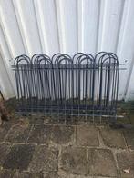 4 ijzeren tuinhekjes en nog wat kleine 156 lang en 90 hoog, Tuin en Terras, Ophalen, Gebruikt, IJzer, Sierhekwerk