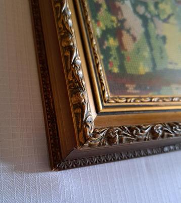 Barok goud kleur houten schilderij lijst fotolijst molen beschikbaar voor biedingen