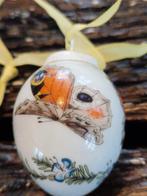 Hutschenreuther 1814 Paasei met vlinder, Overige materialen, Gebruikt, Overige kleuren, Ophalen of Verzenden