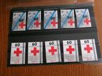 1983 - 5 set rode kruis (857f), Verzenden, Gestempeld