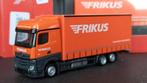 Mercedes Benz Actros Frikus Schuifzeil 1:87 H0 Herpa Pol, Trucks@herpa.de, Nieuw, Ophalen of Verzenden, Bus of Vrachtwagen
