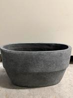 Brynxz ovale  planter 2 stuks, Tuin en Terras, Bloempotten, Ophalen, Zo goed als nieuw, Overige vormen, Aardewerk