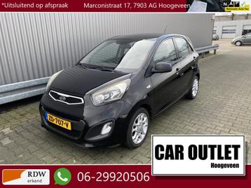 Kia Picanto 1.0 CVVT Airco 105Dkm, A/C, Sont USB Audio, LM & beschikbaar voor biedingen