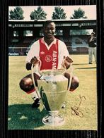 Ajax foto van Finidi George met de cup A3 formaat, Ophalen of Verzenden, Zo goed als nieuw, Ajax