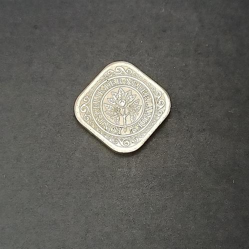 5 cent (stuiver) 1943 Wilhelmina, Postzegels en Munten, Munten | Nederland, Losse munt, 5 cent, Koningin Wilhelmina, Ophalen of Verzenden