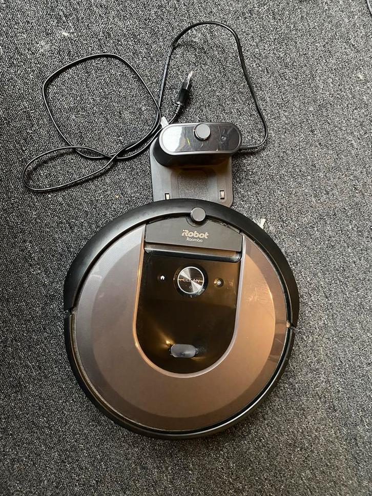 Roomba i7 Robotstofzuiger - Zo goed als nieuw!, Witgoed en Apparatuur, Stofzuigers, Zo goed als nieuw, Robotstofzuiger, Reservoir