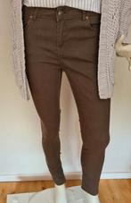 "The Sting" Bruine skinny jeans. Mt. M. Als nieuw!, Maat 38/40 (M), The Sting, Bruin, Ophalen of Verzenden