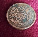 Nederland 1/2 Cent 1914, Ophalen of Verzenden, Koningin Wilhelmina, Losse munt