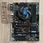 MSI B150 PC MATE + intel Core i7 6700K + 32 GB DDR4, Computers en Software, Moederborden, Ophalen of Verzenden, Gebruikt, DDR4