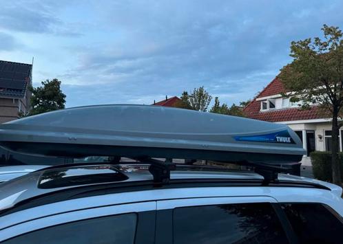 Thule ocean 700 450L met dakdragers, Auto diversen, Dakkoffers, Zo goed als nieuw, Ophalen of Verzenden