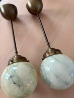 Hanglampen, Huis en Inrichting, Ophalen of Verzenden, Zo goed als nieuw, Glas