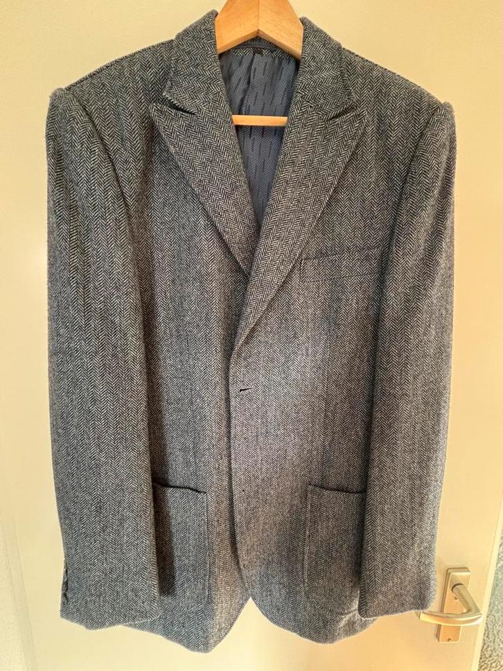 Herencolbert. Maat 53. Merk:LIV desing. Kleuren blauw, Kleding | Heren, Kostuums en Colberts, Zo goed als nieuw, Maat 52/54 (L)