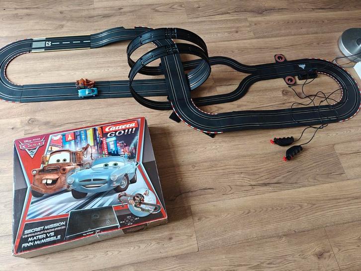 Carrero go cars racebanen 2 stuks, Kinderen en Baby's, Speelgoed | Racebanen, Gebruikt, Elektrisch, Overige merken, Ophalen of Verzenden