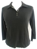 YES or NO polo t- shirt zwart maat L, Kleding | Dames, Yes or No, Maat 38/40 (M), Ophalen of Verzenden, Zo goed als nieuw