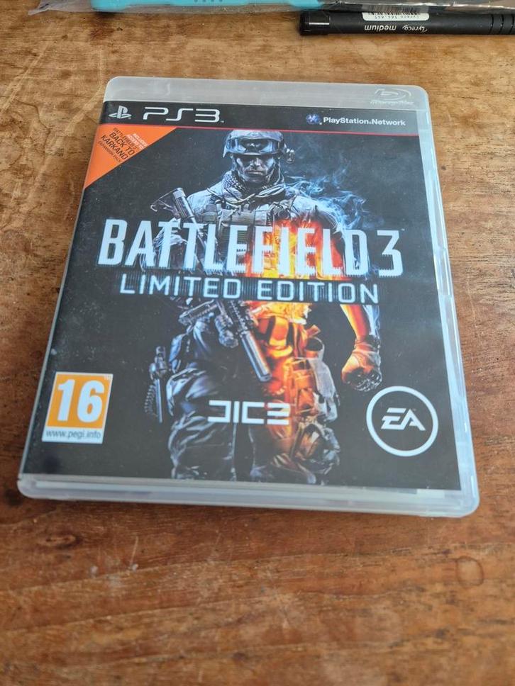 Battlefield 3 Limited Edition - PS3, Spelcomputers en Games, Games | Sony PlayStation 3, Gebruikt, Shooter, 1 speler, Vanaf 16 jaar