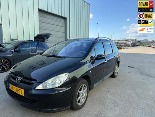 Peugeot 307 SW 2.0 16V Automaat 7 persoons 2003, Auto's, Peugeot, Bedrijf, Te koop, ABS, Airbags, Airconditioning, Boordcomputer