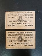 België kartonnen broodbon Gent per stuk, Ophalen of Verzenden, België, Los biljet