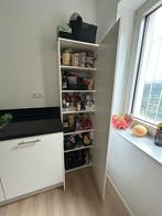 Leen Bakker Inca Kast - Wit - 1 Deurs, Huis en Inrichting, Kasten | Kledingkasten, Ophalen, Overige materialen, Gebruikt, 50 tot 100 cm