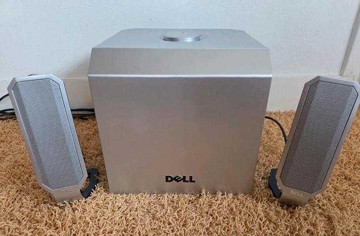 Dell A525 PC Speakers met Subwoofer, Computers en Software, Pc speakers, Gebruikt, Audiokanaal 2.1, Ophalen