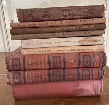 Zeer oude boeken Nederlandse taal en letterkunde beschikbaar voor biedingen