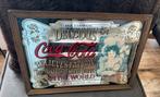 Vintage coca cola reclame spiegel, Antiek en Kunst, Antiek | Spiegels, Ophalen, Rechthoekig, Minder dan 50 cm