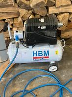 HBM low noise compressor zgan 30L, Doe-het-zelf en Verbouw, Compressors, Verzenden, Zo goed als nieuw, 6 tot 10 bar, Minder dan 200 liter/min