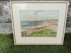 Cadzand Aquarel Schilderij - Gesigneerd, Antiek en Kunst, Ophalen