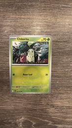 MEG Chikorita 008/132, Hobby en Vrije tijd, Verzamelkaartspellen | Pokémon, Ophalen of Verzenden, Zo goed als nieuw