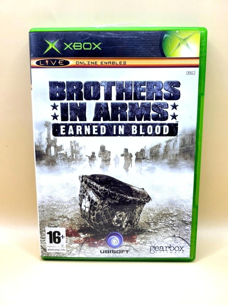 Brothers in Arms Earned in Blood - Xbox Original, Shooter, Microsoft, Eén computer, Ophalen of Verzenden