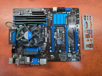 Msi Z77A-G45 Met i7-3770 Quad Core en 16GB  beschikbaar voor biedingen