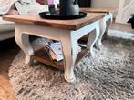 Houten Salontafels Set van 2 (Riviera Maison look), Overige materialen, Gebruikt, Vierkant, 50 tot 100 cm